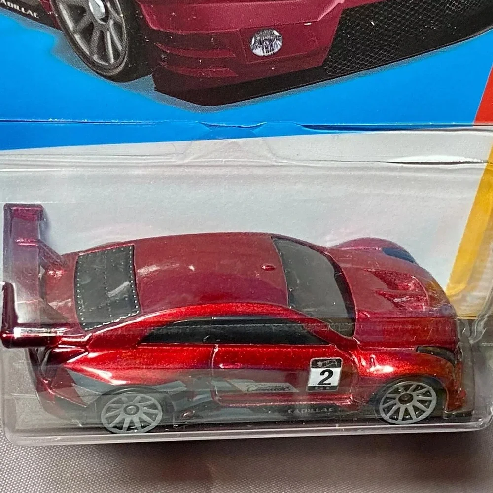 Hot Wheels '16 Cadillac ATS-V R 38/250 Candy Red HW Turbo 3/10 Die-cast NIP 2022